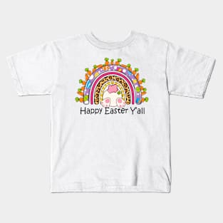 Happy Easter Y'all design Kids T-Shirt
